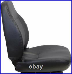 Fits John Deere Excavator Seat Assembly Fits Various Models Black Vinyl