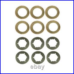 Fits John Deere For Reverser Friction & Steel Clutch Kit 350B 350D 1010 350 350C