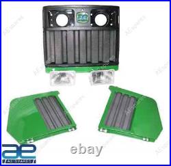 Fits John Deere Genuine Grill+Side Screen+Headlight RE209912+RE180246+RE2691110