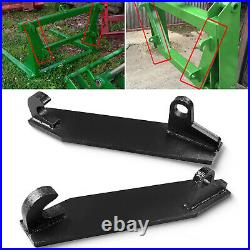 Fits John Deere Global Euro Style Tractor Attachment Weld ON Mounting Brackets