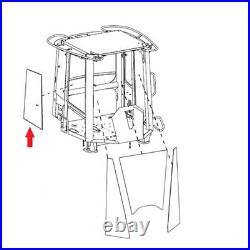 Fits John Deere Loader Side Cab Glass K Series Glass -T244711 FREE SHIPPING