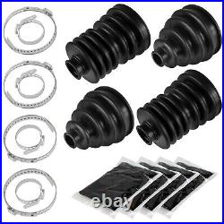 Fits John Deere XUV620i XUV625i Gas Rear Axle Inner Outer CV Boot Kit 2 Sets