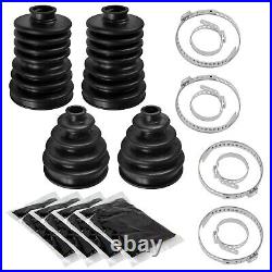 Fits John Deere XUV620i XUV625i Gas Rear Axle Inner Outer CV Boot Kit 2 Sets