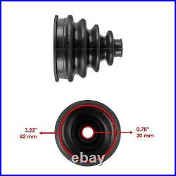 Fits John Deere XUV825i Gas Rear Axle Inner Outer CV Boot Kit 2 Sets