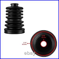 Fits John Deere XUV825i Gas Rear Axle Inner Outer CV Boot Kit 2 Sets