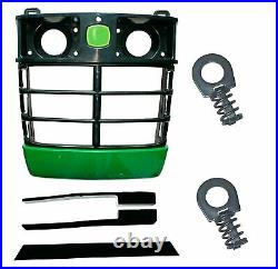 Front Grille/Mounting Pad/Clips Replaces LVA11379 Fits John Deere 4200 4300 4400