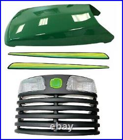 Front Grille/ Upper Hood/ Decals Fits John Deere LT180 LTR180 LT190