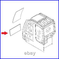 Front Lower Excavator Windshield Fits John Deere Fits Hitachi 4457161