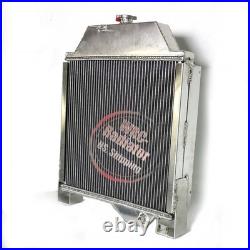 Full Aluminum Radiator Fits John Deere JD300 JD301 820 920 1020 1120 # AT20797