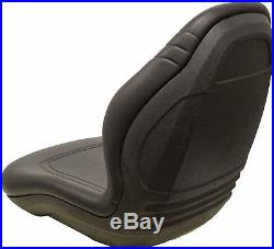Gehl Skid Steer Black Bucket Seat Fits 3410 4625SX 5640 6635 6640 ETC