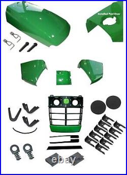 Grille/Hood/Fuel Door Kit/Cowl LH/RH & Cover fits John Deere 4510 4610 4710 Low