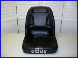 High Back Black Seat Fits 650,750,850,950, & 1050 John Deere Compact Tractor #dm