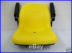 High Back Yellow Seat Fits 650,750,850,950, & 1050 John Deere Compact Tractor #jp