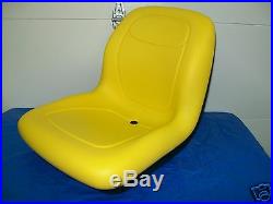 High Back Yellow Seat Fits Jd John Deere 2210 Compact Tractors Lva12751 #mq