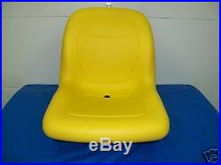 High Back Yellow Seat Fits Jd John Deere 2210 Compact Tractors Lva12751 #mq