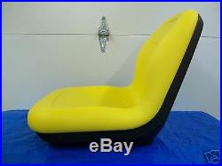 High Back Yellow Seat Fits Jd John Deere 2210 Compact Tractors Lva12751 #mq