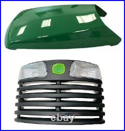 Hood & Front Grille AM132530 AM131661 Fits John Deere LT160 LT170 LT180 LT190