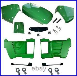 Hood/Fuel Door Kit/PanelsLH&RH/Catch/Cowl & Cover fits John Deere 4200 4300 4400