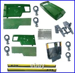Hood/Panel/Decal/Grills AM128986 AM128983 AM116207Fits John Deere 425 low S/N