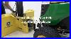 How To Install The 44 100 Series Snow Blower John Deere Lawn Tractors