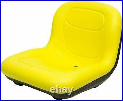 John Deere 15.50 High Back Seat Fits GT225 GT235 GT245 GT255 GT325 OEM#AM131157