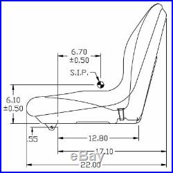 John Deere 18.80 High Back Seat Fits GT225 GT235 X300 LX172 OEM# AM131157