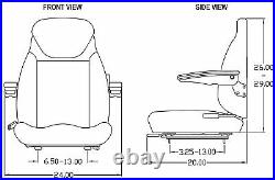 John Deere Dozer Seat Fits Various Models #s2