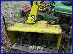 John Deere Model 47 2-stage Snowblower To Fit 420 430 (early Heavy Duty Style)