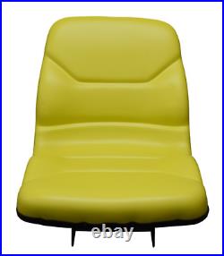 John Deere Seat Yellow M805158, M803465 fits 970 990 4005 870 790 770 670 1070