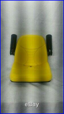 John Deere Yellow High Back Seat fits Z335E Z225 Z425 Z445 EZTRAK AM140435 #UVA