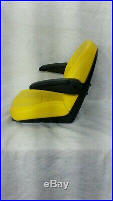 John Deere Yellow High Back Seat fits Z335E Z225 Z425 Z445 EZTRAK AM140435 #UVA