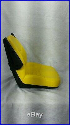 John Deere Yellow High Back Seat fits Z335E Z225 Z425 Z445 EZTRAK AM140435 #UVA