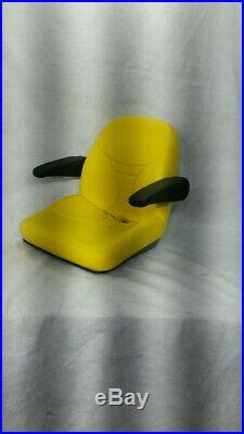 John Deere Yellow High Back Seat fits Z335E Z225 Z425 Z445 EZTRAK AM140435 #UVA