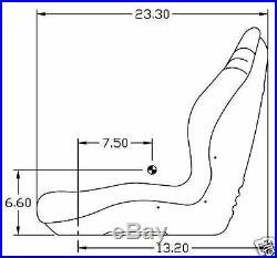 John Deere Yellow Seat withbracket Fit 425 445 455 4100 4115 Replaces AM879503 #DD