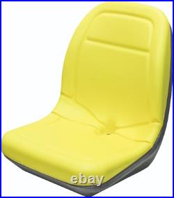 John Deere Yellow Vinyl Seat Fits 2320 2520 2305 2720 Replaces OEM# LVA14067