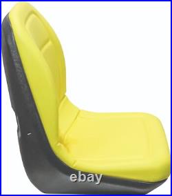 John Deere Yellow Vinyl Seat Fits 2320 2520 2305 2720 Replaces OEM# LVA14067
