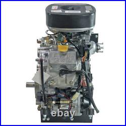 Kawasaki Engine 26hp Shaft Water Cooled, Fits John Deere 445 FD791D-JD445I-R1