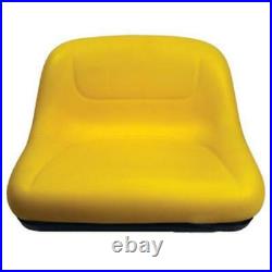 New Grey HIGH BACK SEAT for John Deere Lawn Mower Models L100 L105 L107 L110