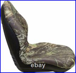 Milsco XB200 Mossy Oak Break-Up Camo Seat Fits John Deere, Case, Toro, etc