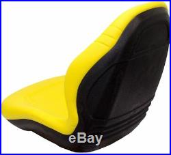 Milsco XB200 Yellow Seat Fits John Deere Case Toro etc