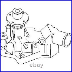 NEW Water Pump Fits John Deere Tractor 302 6000 2020 2040 2240 2440 2420