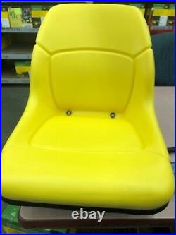 NIB John Deere WAS AM117489 NOW AM126865 YELLOW SEAT FITS 445 AND 455 LATE 425