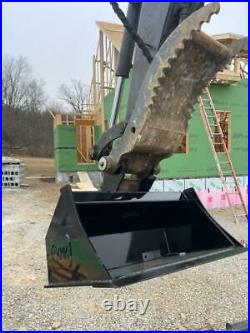 New 36 Inch John Deere Excavator/mini Excavator Cleanup Bucket Fits Jd 50/60