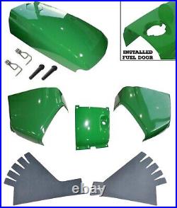 New Hood/Fuel Door Kit/Cowls/Cowl Cover/Absorber Fits John Deere 4510 4610 4710