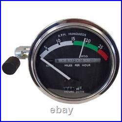 New Tachometer White Needle Syncro Fits John Deere 4000 4010 4020 4320 4520 4620