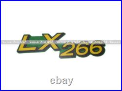 New Upper & Lower Hood/Bumper/Foam Isolator/LH&RH Stickers Fits John Deere LX266