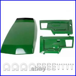 Pair Side Panels & Upper Hood Fits John Deere 415 425 445 455 #AM128986 AM128983