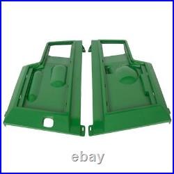 Pair Side Panels & Upper Hood Fits John Deere 415 425 445 455 #AM128986 AM128983