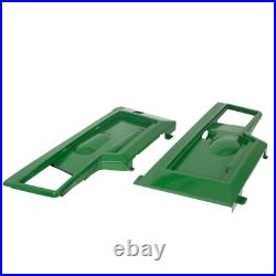 Pair Side Panels & Upper Hood Fits John Deere 415 425 445 455 #AM128986 AM128983