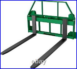 Pallet Fork Attachment 46 Pallet Fork Frame 48 Fork Blades Fits John Deere